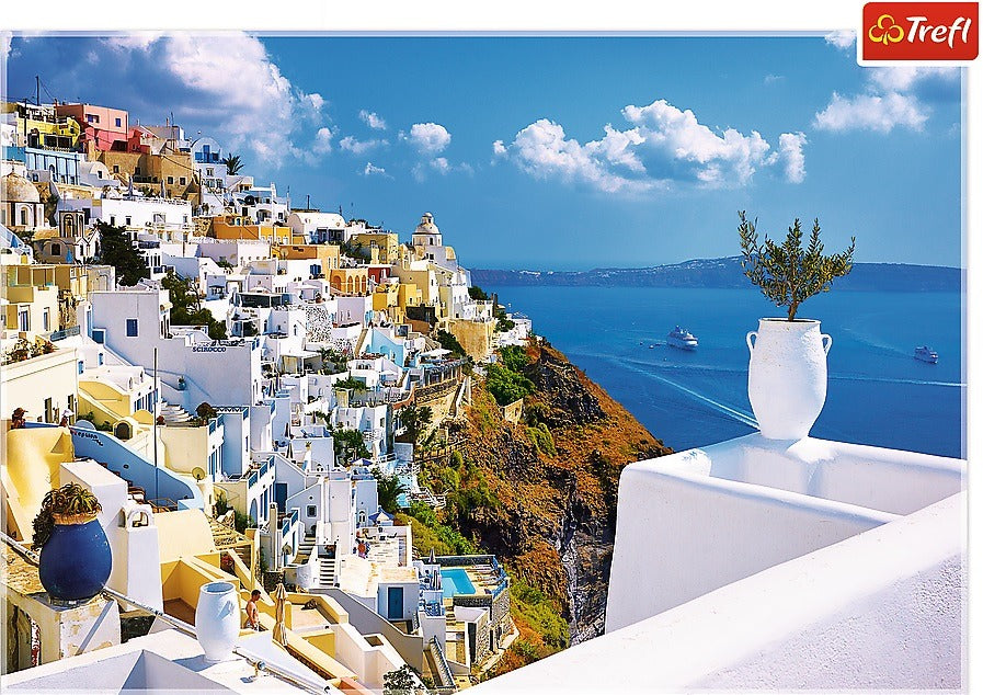 Rompecabezas Trefl Santorini, Greece 26119 De 1500 Piezas