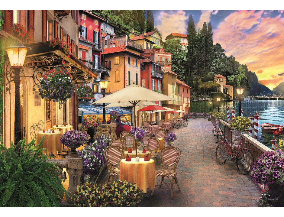 Rompecabezas Clementoni Monte Rosa Lago Como Compact 500 Pzs