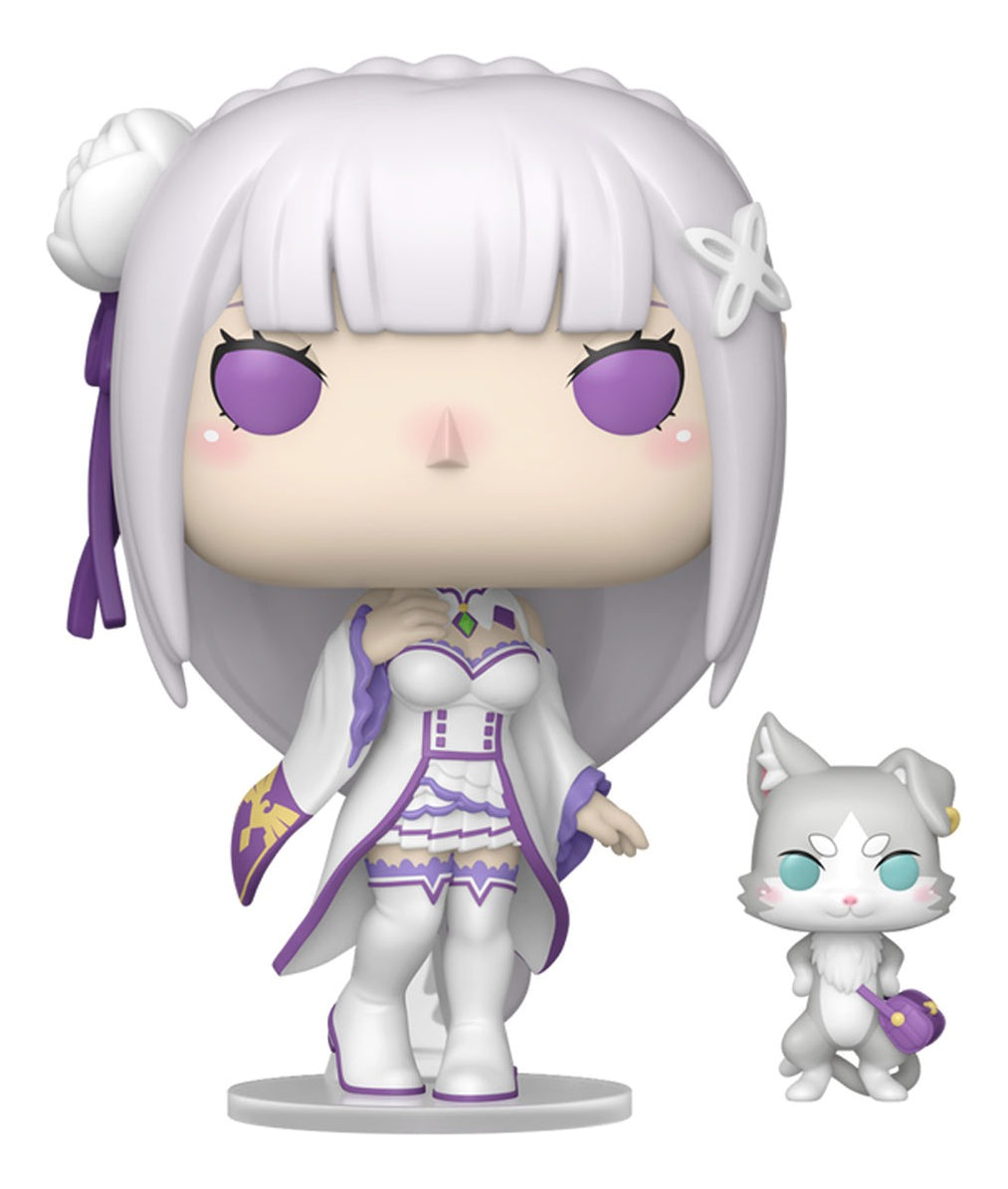Funko Pop & Buddy: Re Zero - Emilia Con Puck