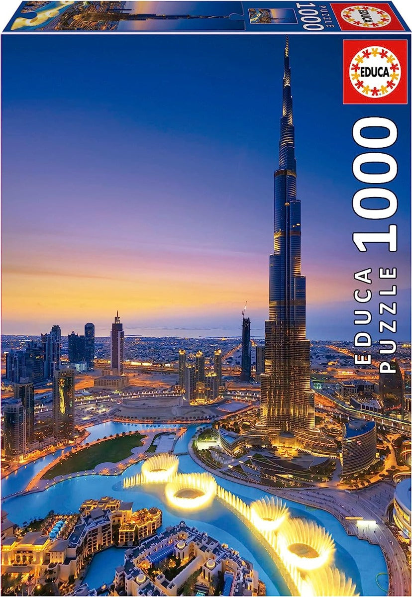 Burj Khalifa Rascacielos Rompecabezas 1000 Piezas Educa