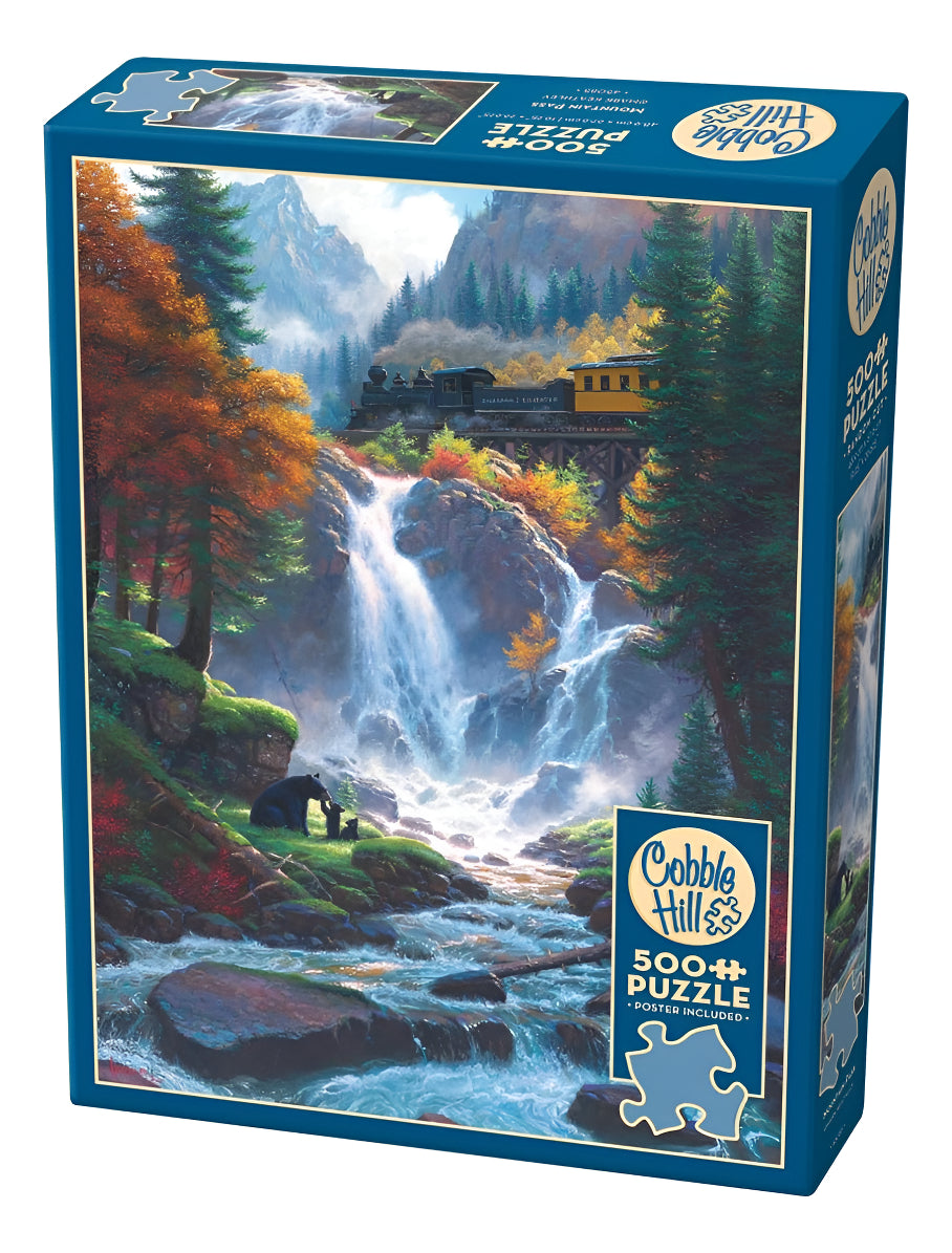 Rompecabezas Mountain Pass Cobble Hill 500 Piezas