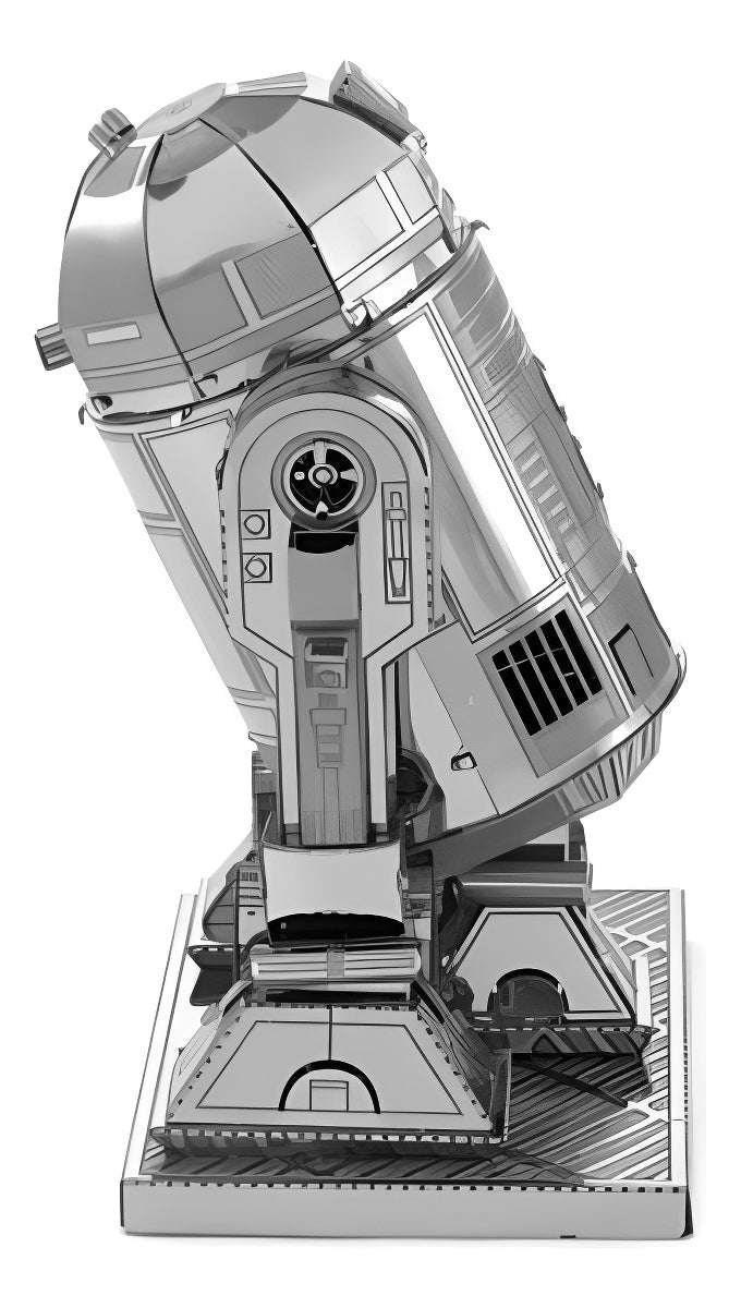 Fascinations R2-d2 Star Wars Rompecabezas 3d Metálico