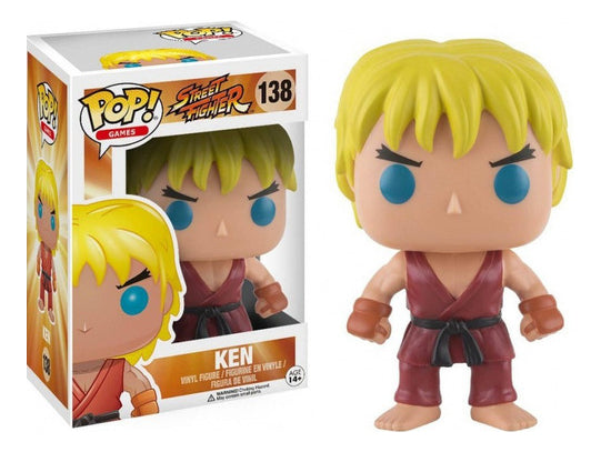 Funko Pop Games: Street Fighter Ken 138