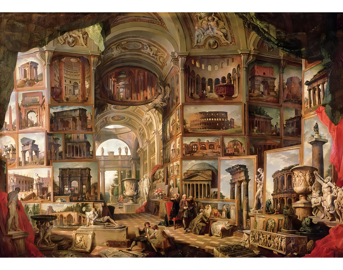 Rompecabezas Galería De Obras De Arte 3000 Piezas 4924