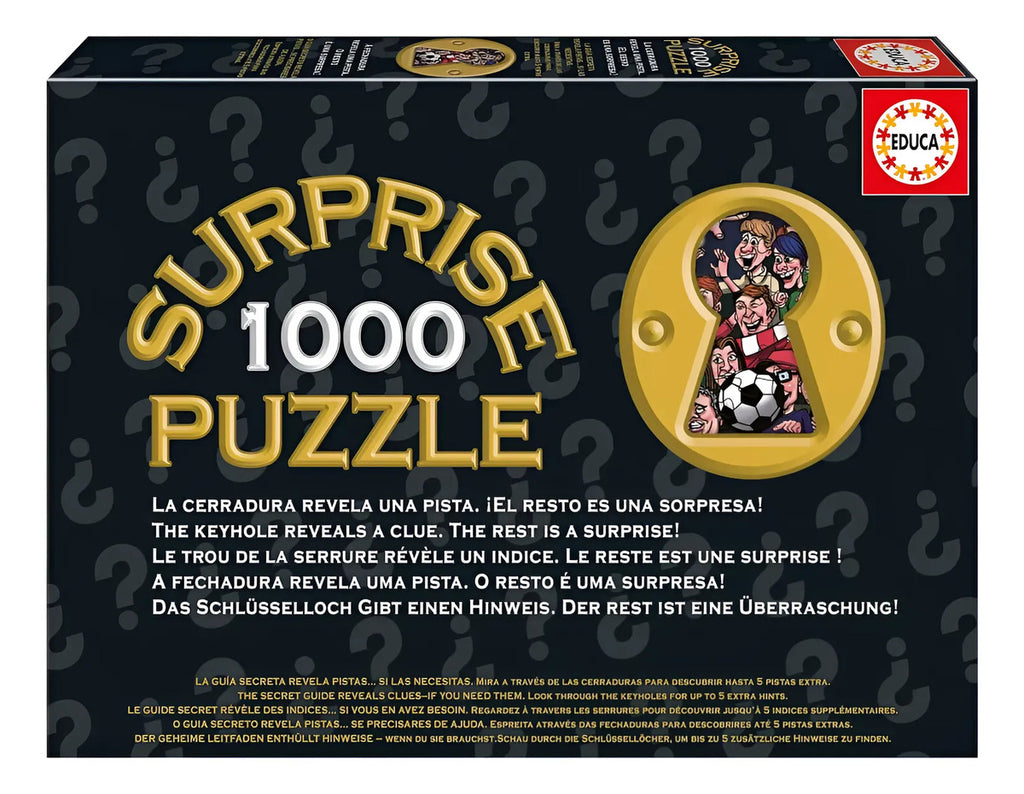 Rompecabezas Sorpresa Dispara Football 1000 Piezas Educa