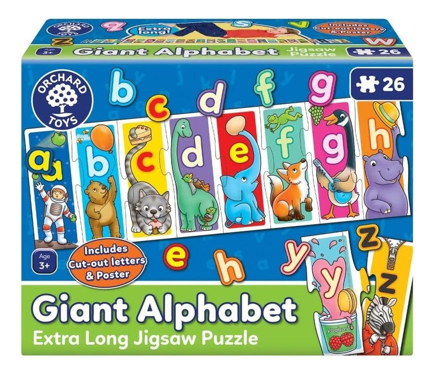 Rompecabezas Alfabeto Gigante Orchard Toys 26 Piezas