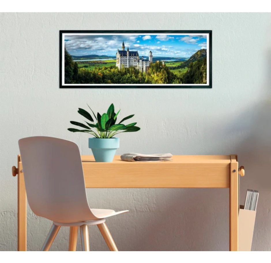 Rompecabezas Panorama Neuschwanstein Compact Clementoni 1000