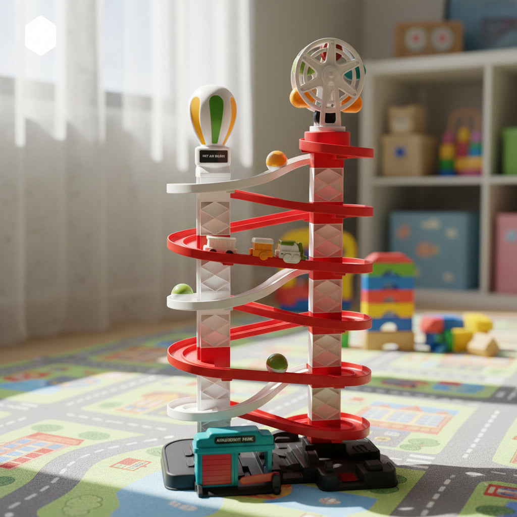 Pista De Canicas Juego Parque Divertido Smart Pocket 45 Pzs