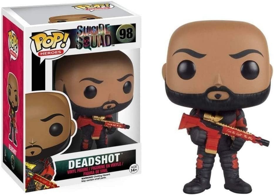 Deadshot Sin Máscara Suicide Squad Funko Pop Will Smith