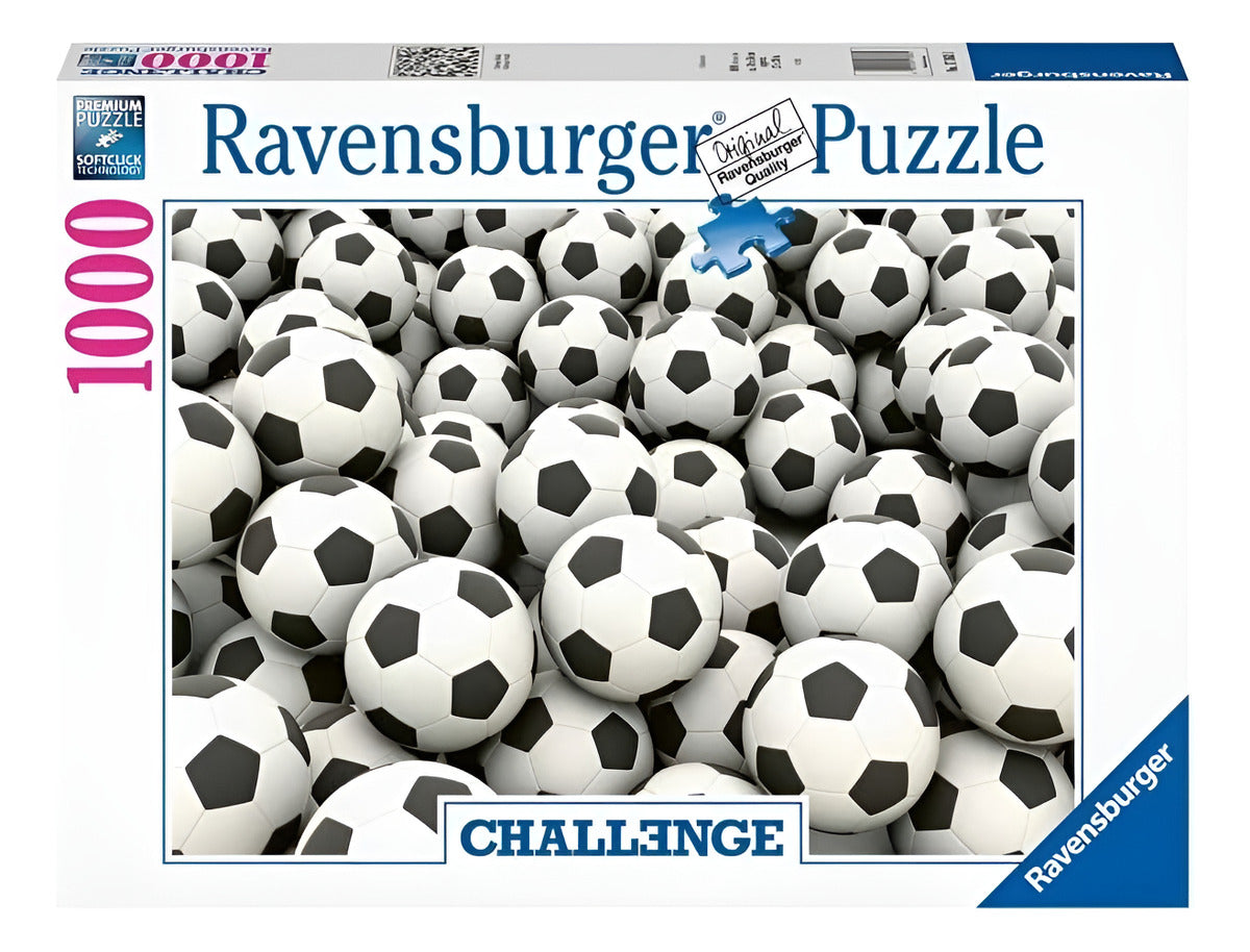 Balones Futbol Challenge Rompecabeza Ravensburger 1000 Pzas