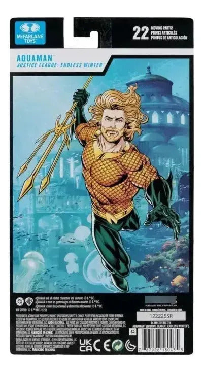 Mcfarlane Blister Card - Aquaman Endless Winter 7 Pulgadas