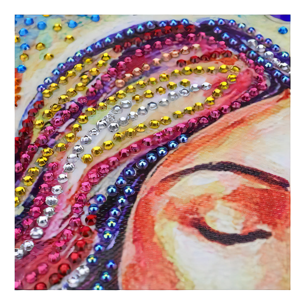 Kit Pintura Diamantes Grupo Educar Lienzo 50x40 Arte Adhesivo