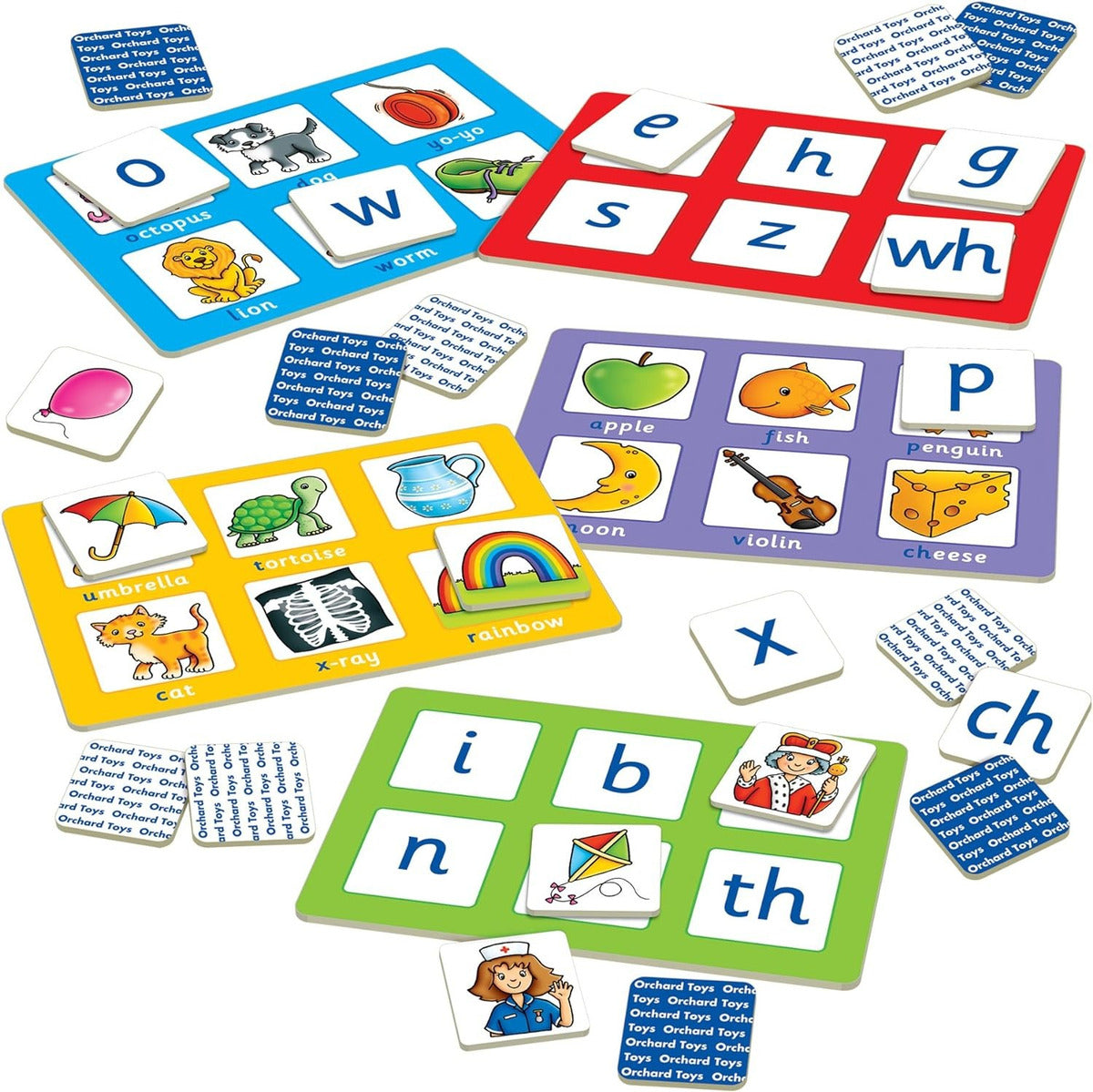 Alphabet Lotto Orchard Toys Juego Lotería Educativo
