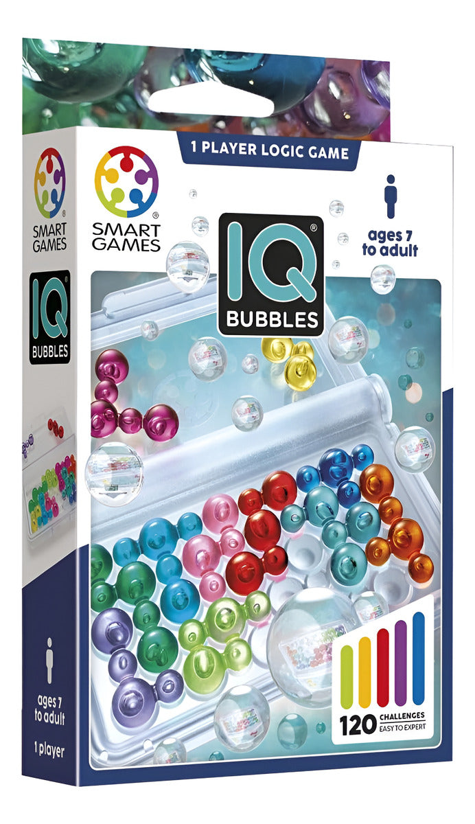 Iq Bubbles Smart Games Juego De Lógica 120 Desafíos