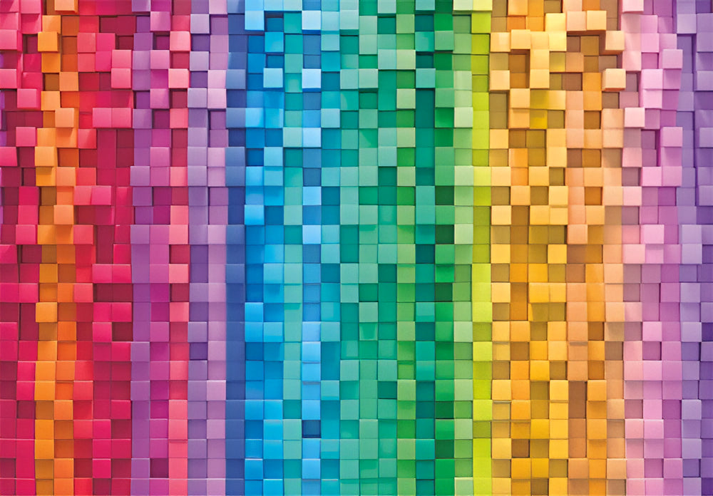 Rompecabezas Pixeles Colores 1000 Pz Clementoni Italia Boom