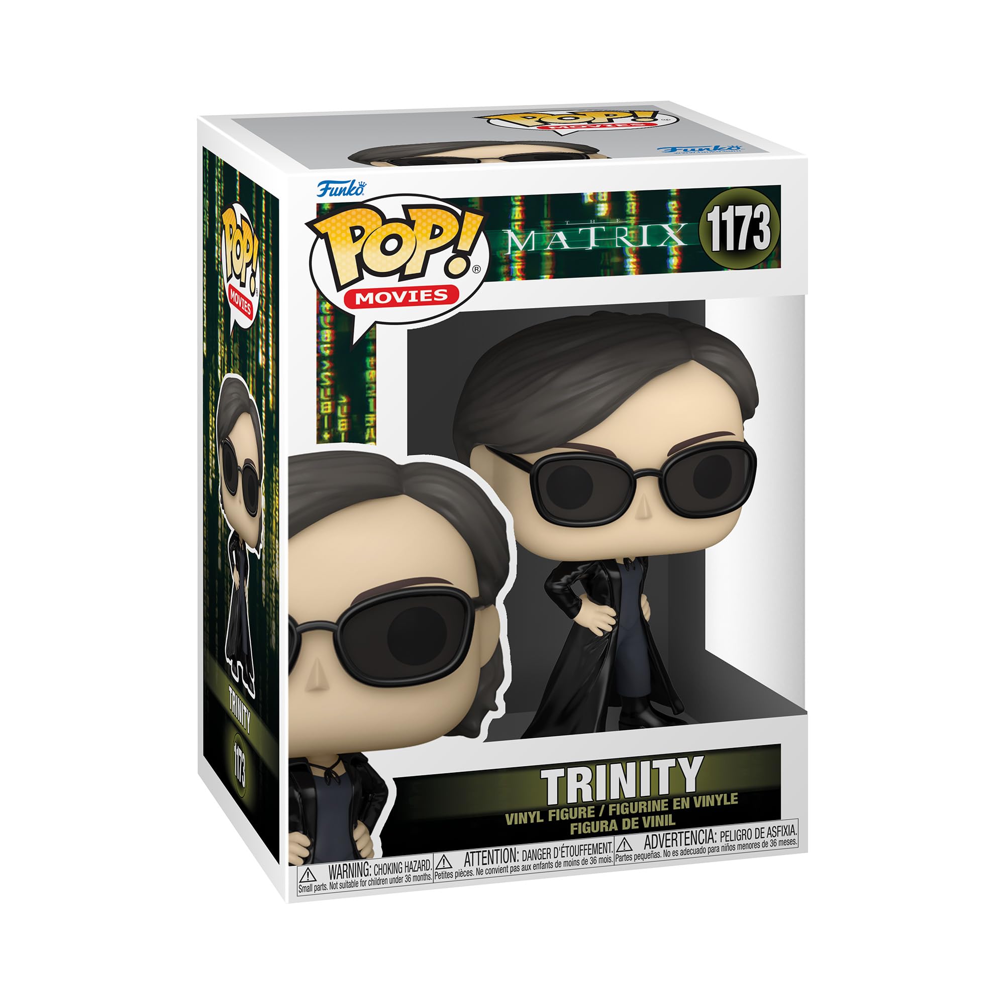 Funko Pop! Movies: The Matrix 4- Trinity- Figura de Vinilo Coleccionable - Idea de Regalo - Mercancia Oficial - Juguetes para Niños y Adultos - Movies Fans - Muñeco para Coleccionistas