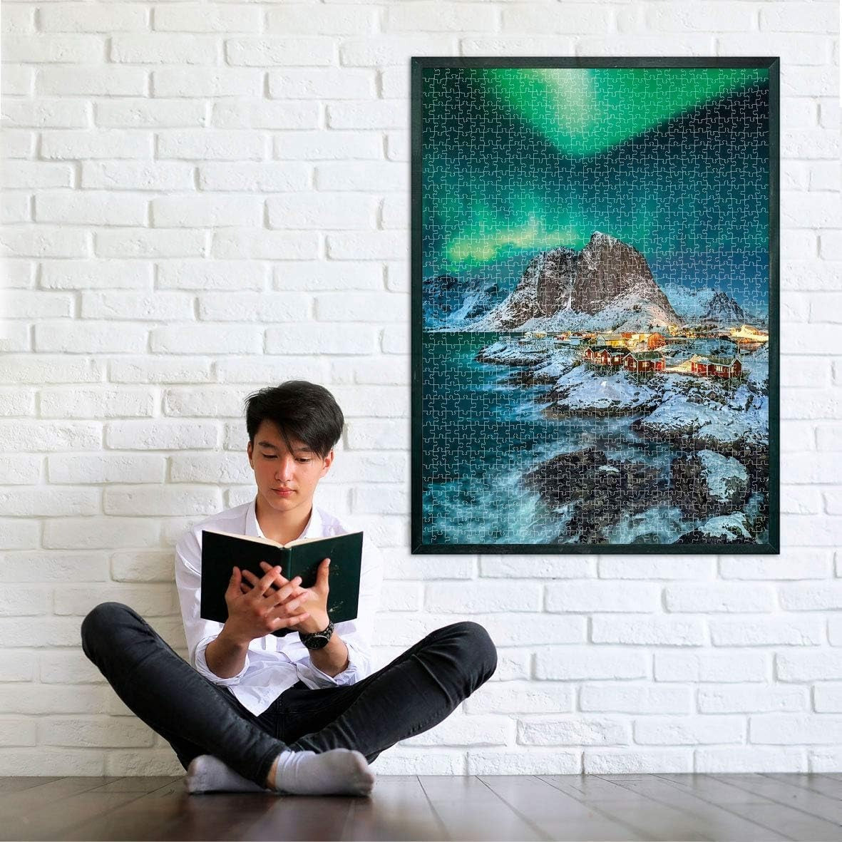 Rompecabezas Islas Lofoten Aurora Boreal 1000 Pz Clementoni