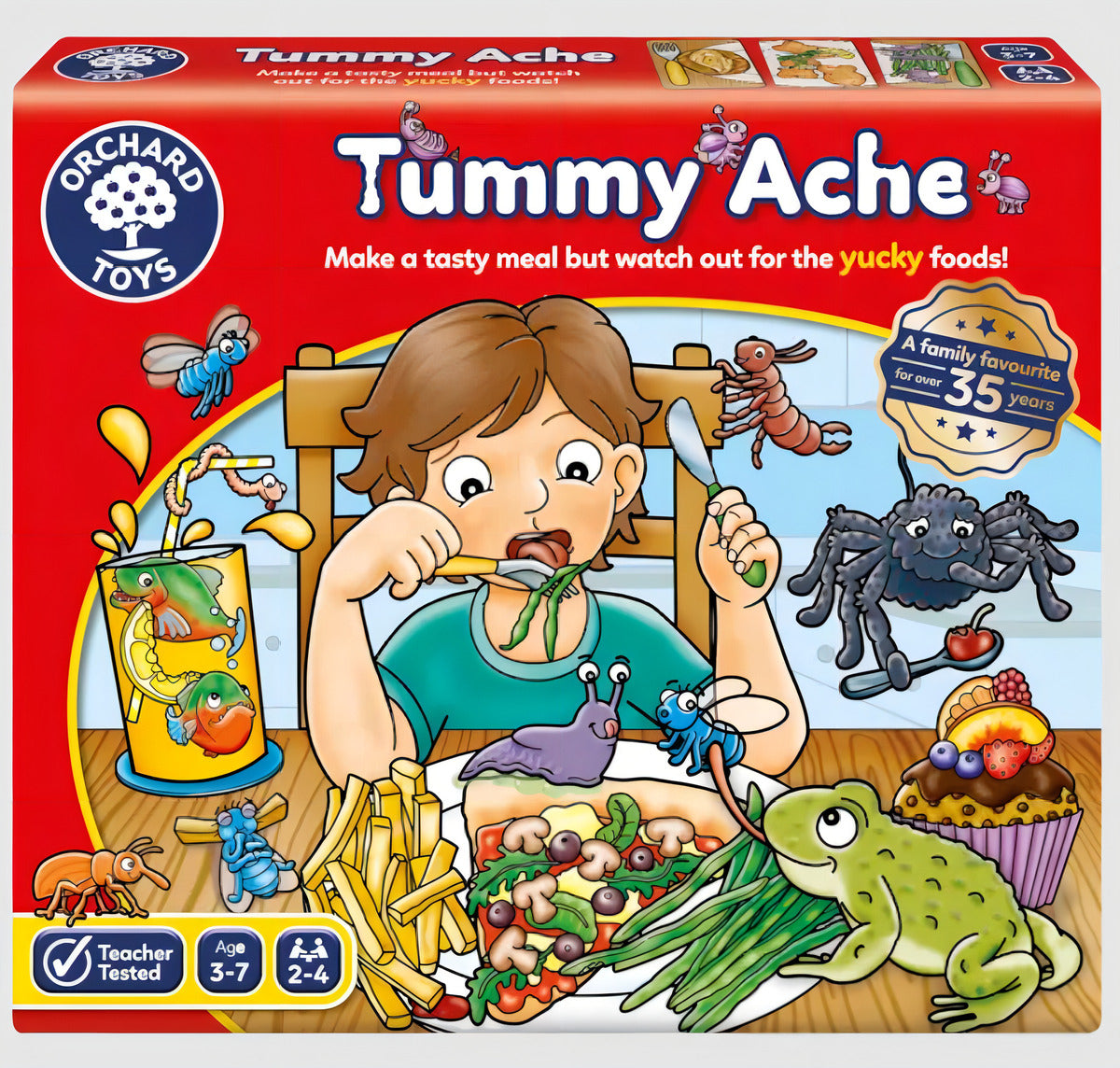 Juego De Mesa Tummy Ache Orchard Toys Educativo Para Niños 3+ Años