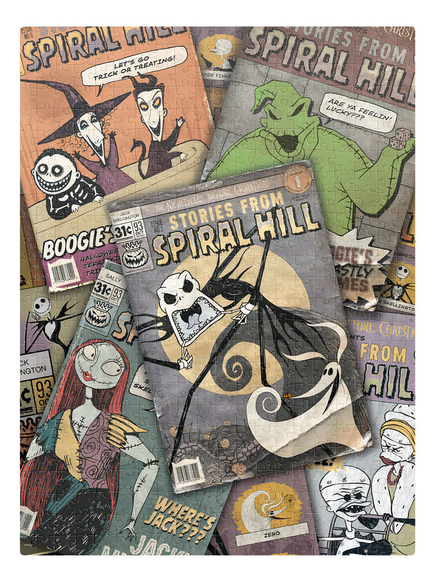 Rompecabezas The Nightmare Before Christmas 300 Piezas En Lata Coleccionable | Puzzle Disney Tim Burton Edición Especial