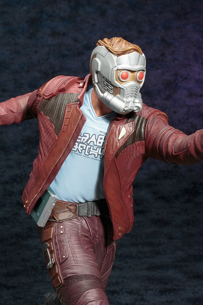 Figura Guardianes De La Galaxia Star-lord Y Groot Kotobukiya