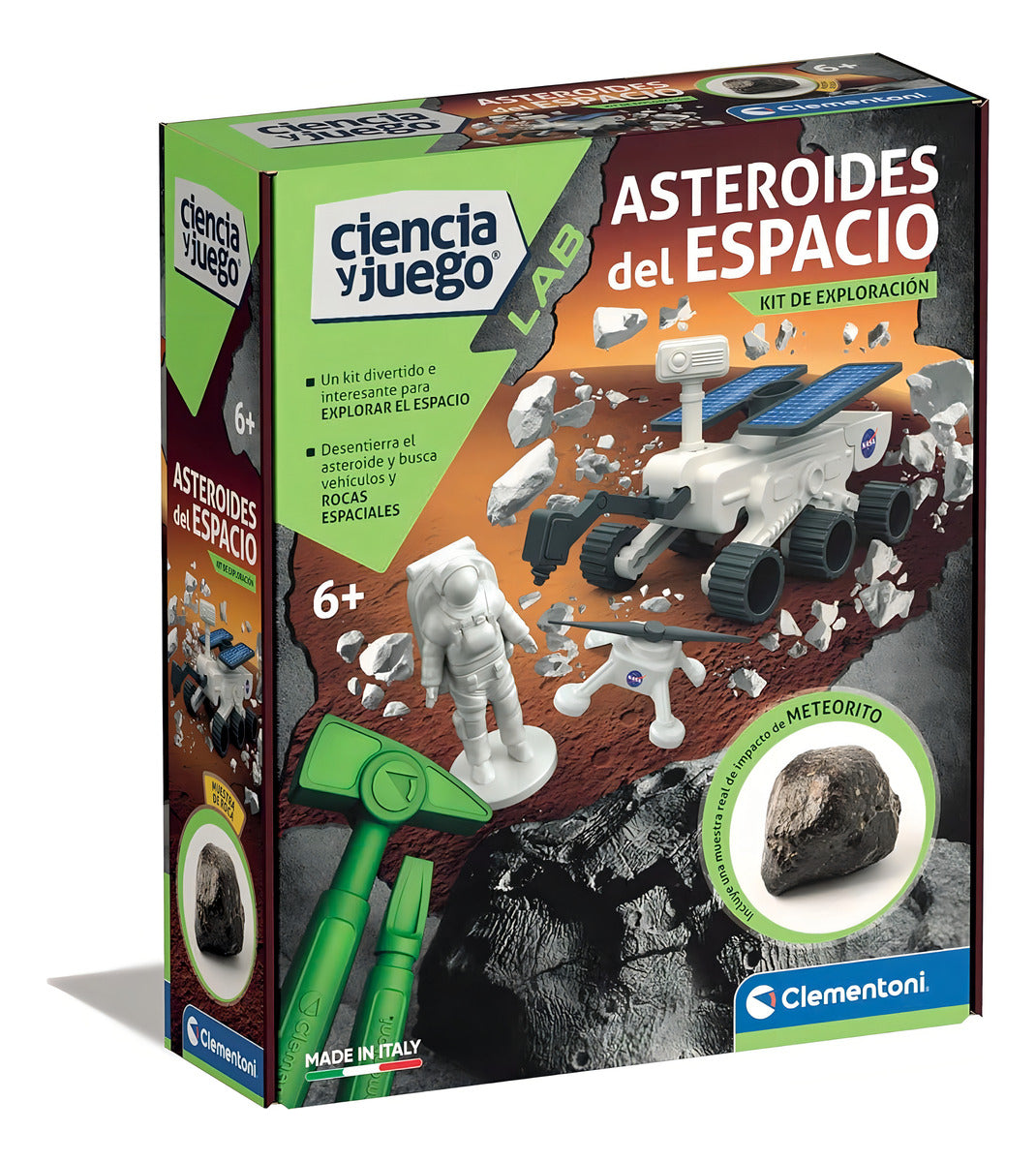 Kit De Exploración Ciencia Y Juego Nasa Clementoni 55457