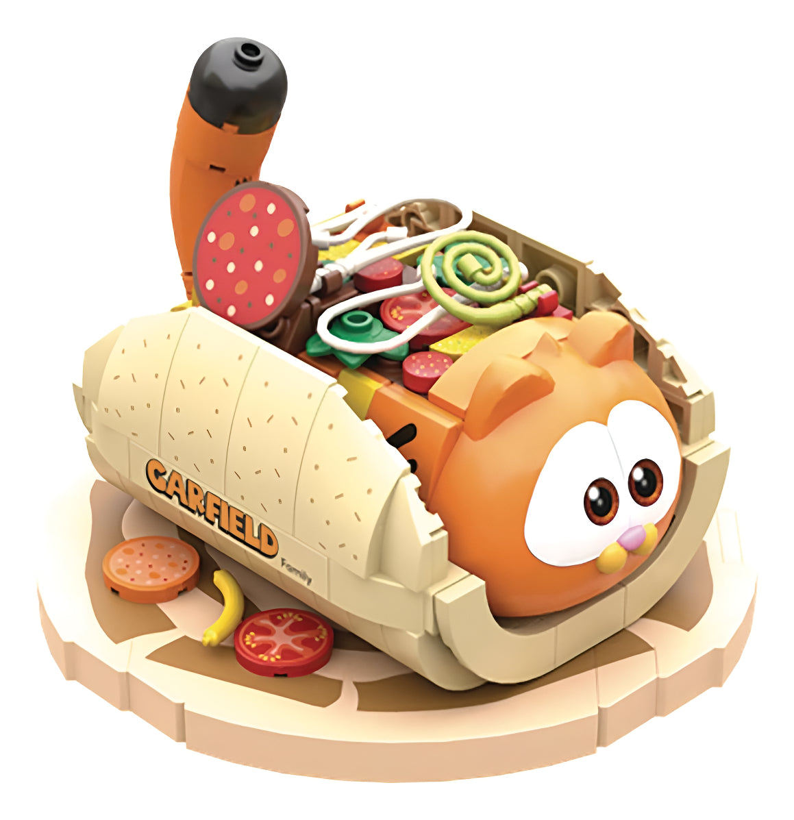 Juego Construcción Pantasy Garfield Foodie Series  Taco