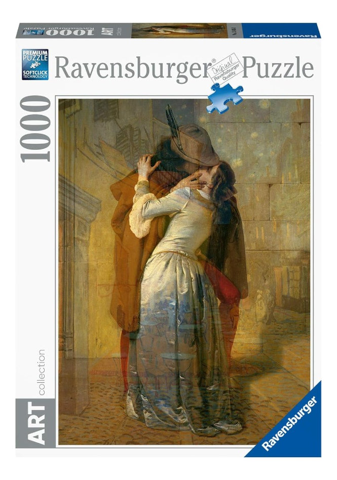 Rompecabeza Ravesnburger 1000 El Beso The Kiss Hayes Puzzle