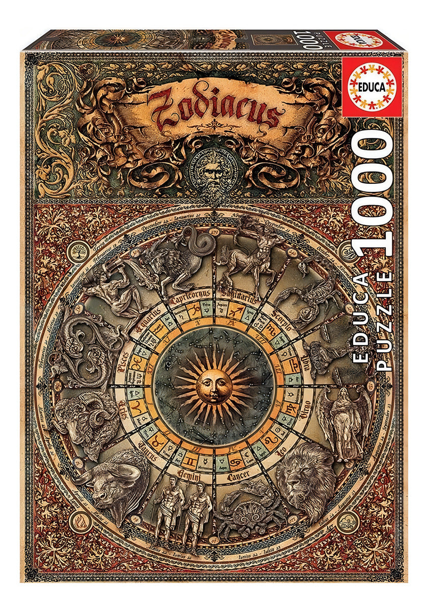 17996 Signos Del Zodiaco Rompecabezas 1000 Piezas Educa