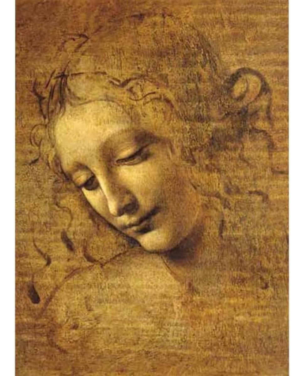 16018 Da Vinci Rostro Rompecabezas 1000 Piezas Ricordi