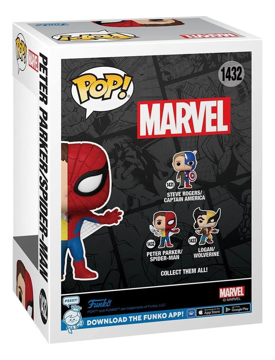 Funko Pop! Marvel: Split - Spider-man/peter Parker