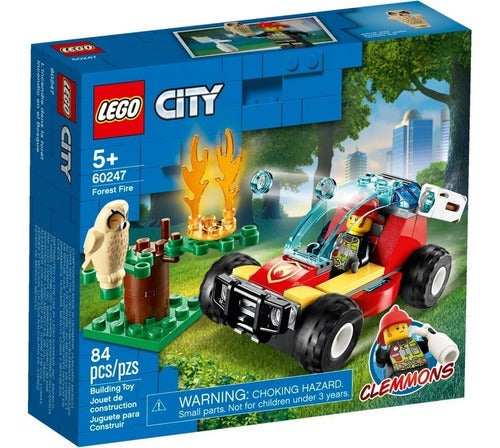 Kit De Construcción Lego City Incendio En El Bosque 60247 84