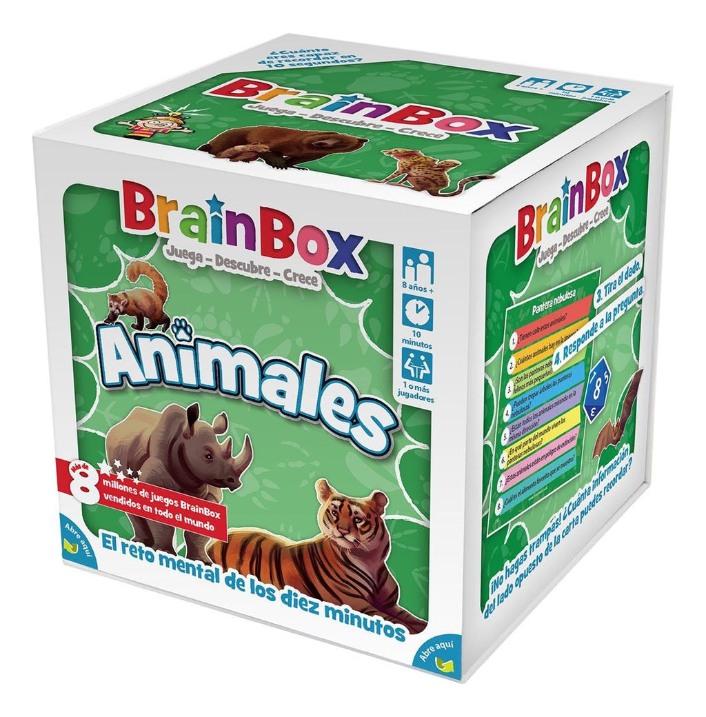 Brainbox Animales Asmodee Memoria