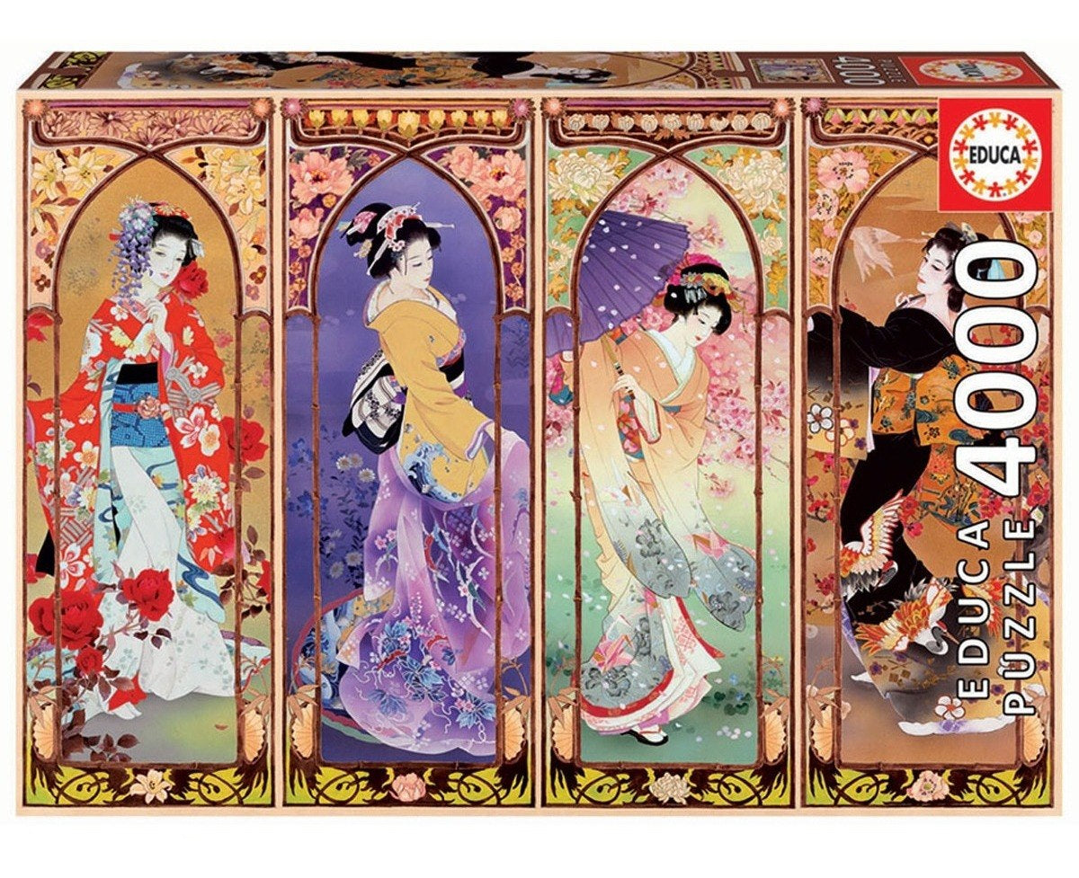 Rompecabezas Puzzle Educa 4000 Piezas Collage Japonés 19055