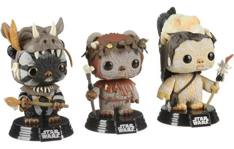 Ewoks Teebo Chief Chirpa Logray Funko Pop Star Wars Walmart