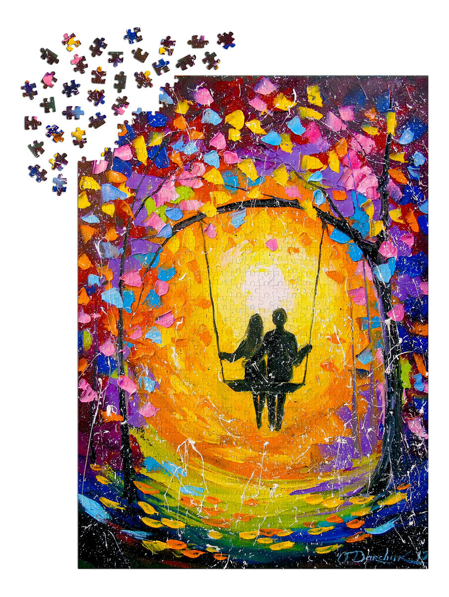 Rompecabezas Amor Romántico 1000 Piezas Enjoy Puzzle