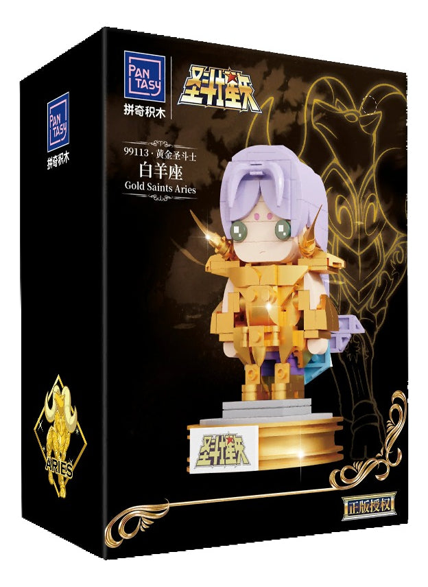 Figura Pantasy Aries Saint Seiya 13cm Coleccionable Plástico