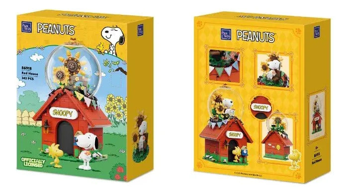 Juego Construcción Pantasy Peanuts Snoopy Red House 243 Pzs