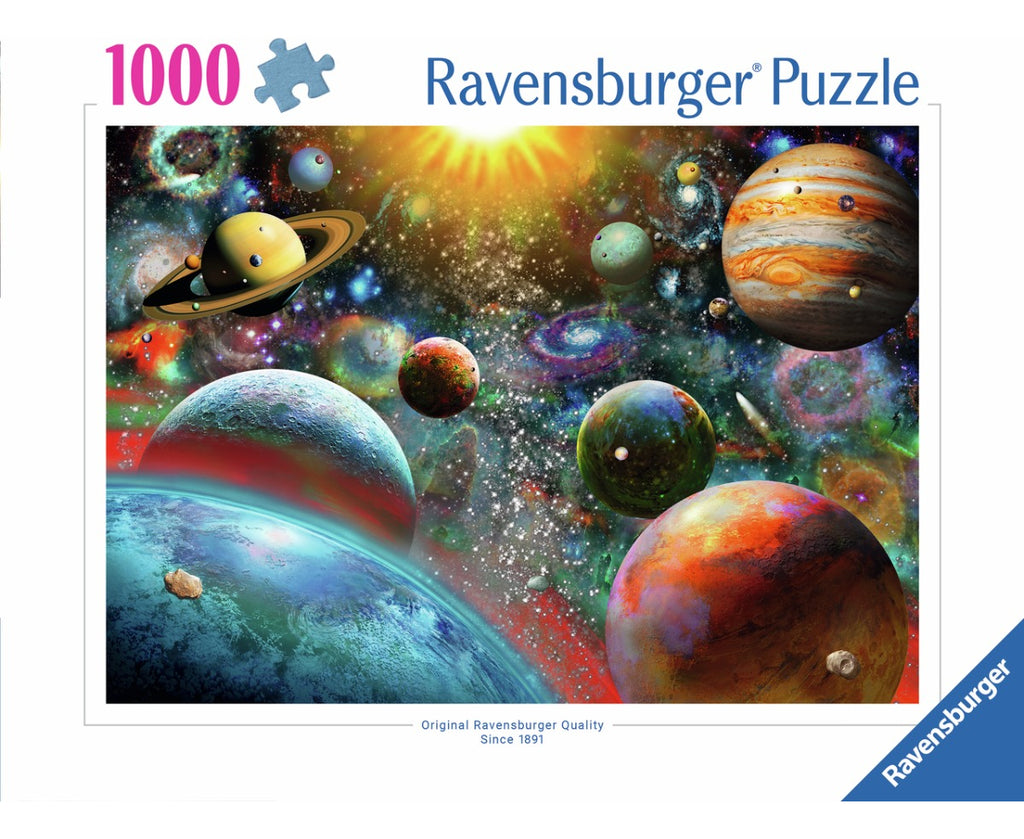 Rompecabezas Visión Planetaria 1000 Piezas | Ravensburger | Puzzle Premium Con Corte Preciso, Acabado Antirreflejante Y Vista Espacial Única