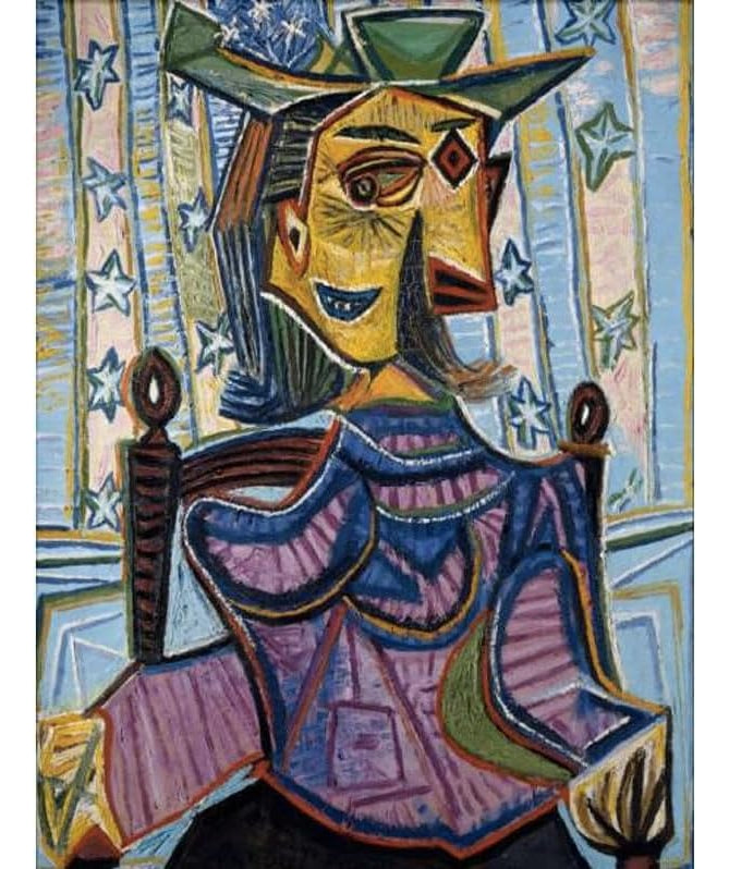 Picasso Retrato Dora Maar Rompecabezas Ricordi 1500 Pzas