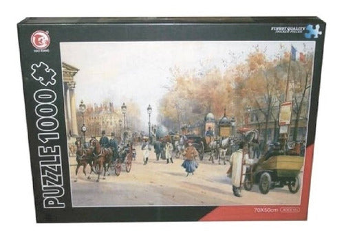 Rompecabezas: Boulevard De Paris 1000 Piezas Hao Xiang