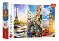 Rompecabezas Trefl Trip Around Europe 45009 De 4000 Piezas