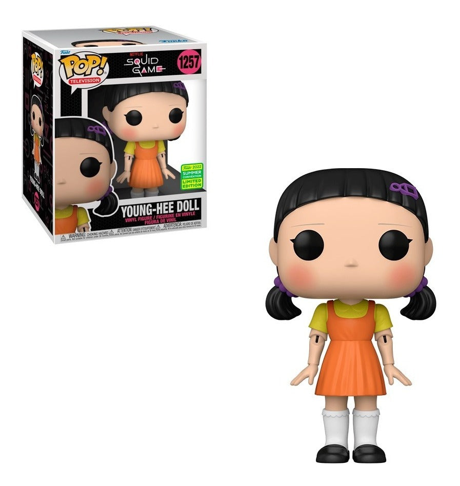 Funko Pop Tv Squid Game Juego Del Calamar Younghee 20cm 1257
