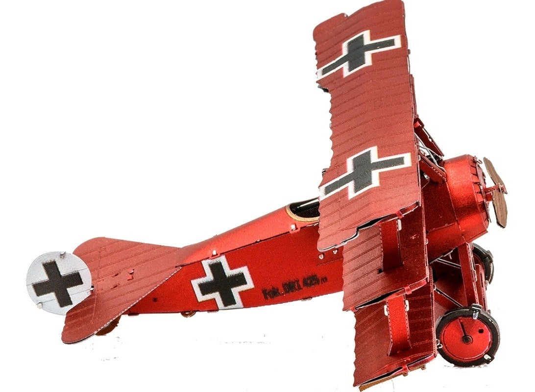 Rompecabezas Metálico 3d - Mms210 - Fokker Triplano