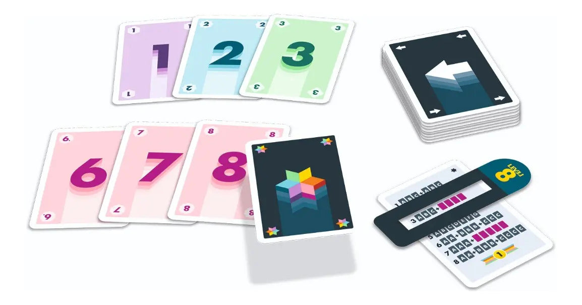 Juego De Cartas Level 8 Clásico Para 2 A 6 Jugadores | Fácil De Aprender Y Con Reglas Sencillas | Partidas Dinámicas Y Entretenidas | Avanzas Por Niveles | Ravensburger