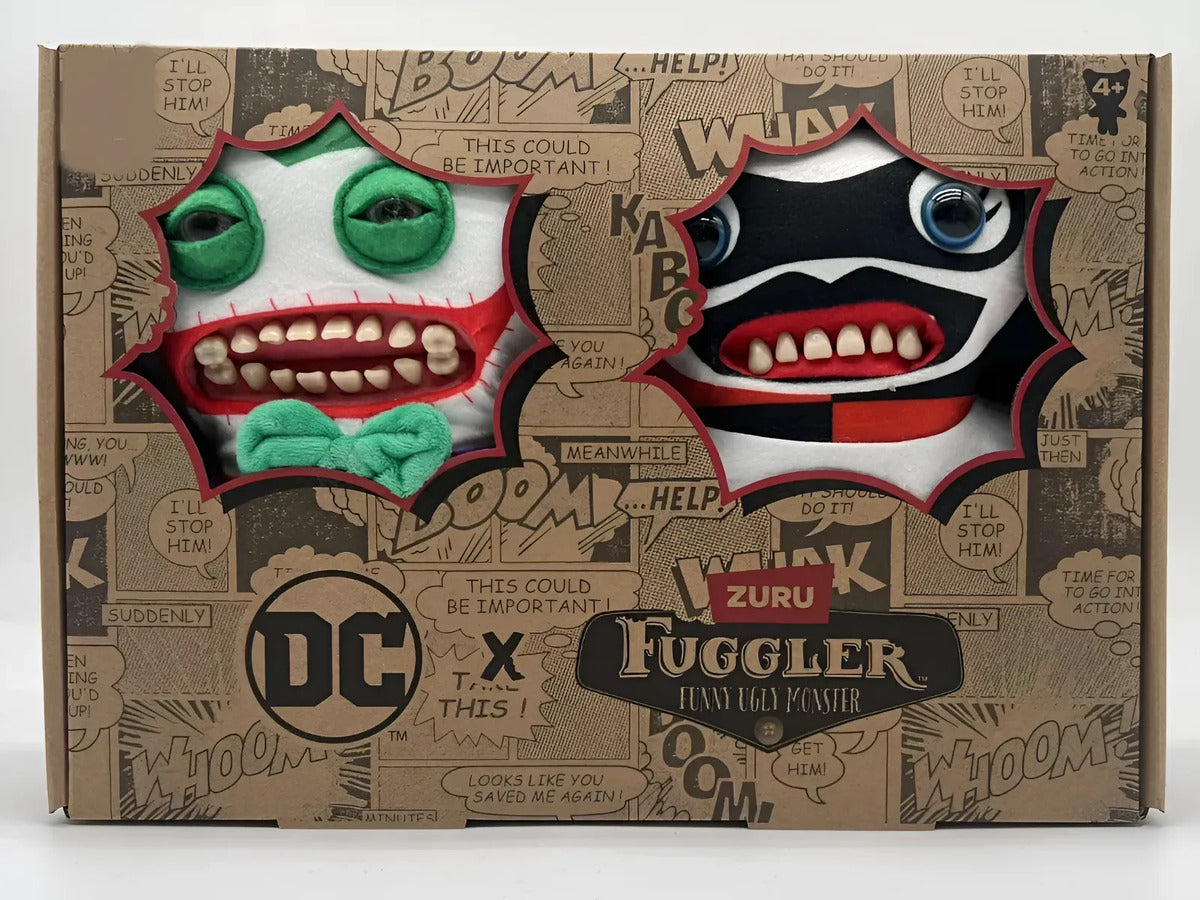 Peluche Fugglers Dc Comics Pack Dc Joker - Harley Quinn
