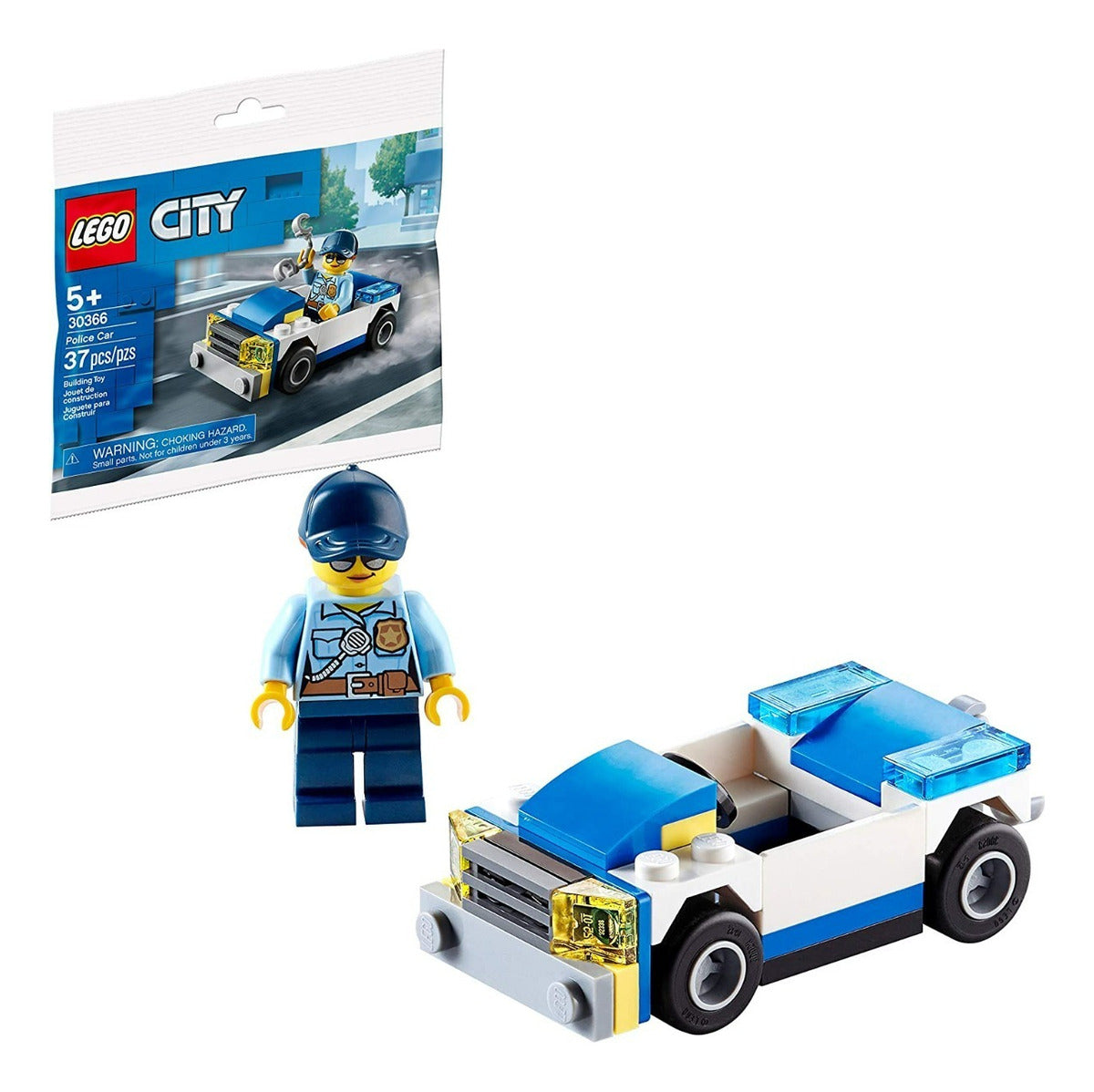 Lego Coche De Policía - Police Car Polybag City 30366 37