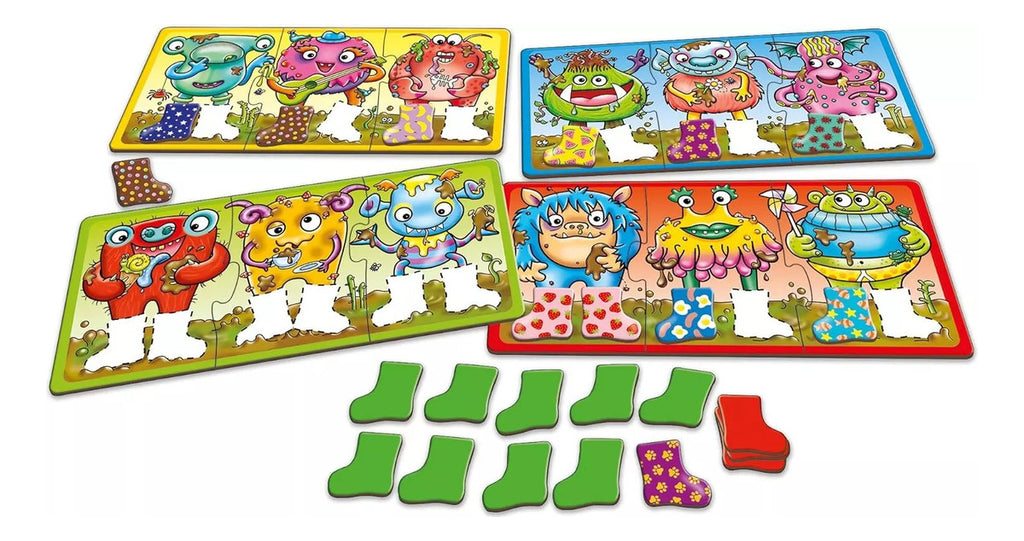 Juego De Memoria Smelly Wellies Orchard Toys Para Niños 2-6 Años
