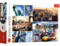 Collage Nueva York: Rompecabezas 4000 Piezas Trefl