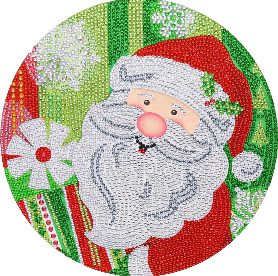 Kit Pintura Arte Diamantes Santa Claus Navidad Dm-55educar