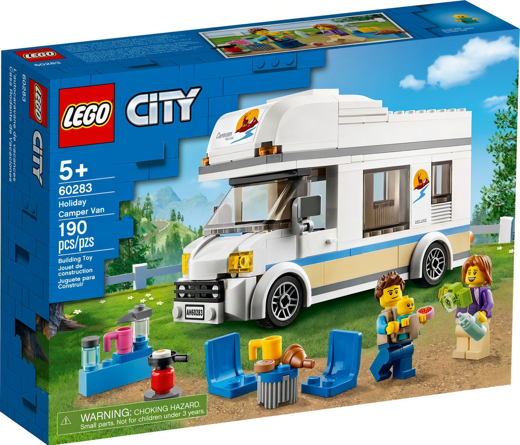 Kit Lego City Autocaravana De Vacaciones 60283 190 Piezas 3